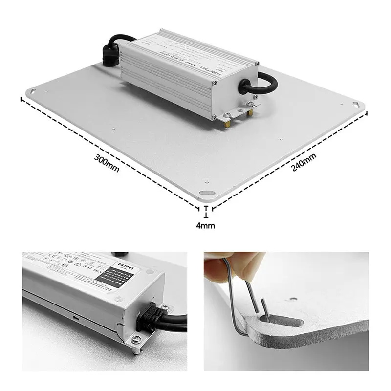 100 واط معلقة الطيف الكامل LED ضوء نمو النبات بونساي النباتات النضرة الخاصة ملء الضوء مقاوم للماء