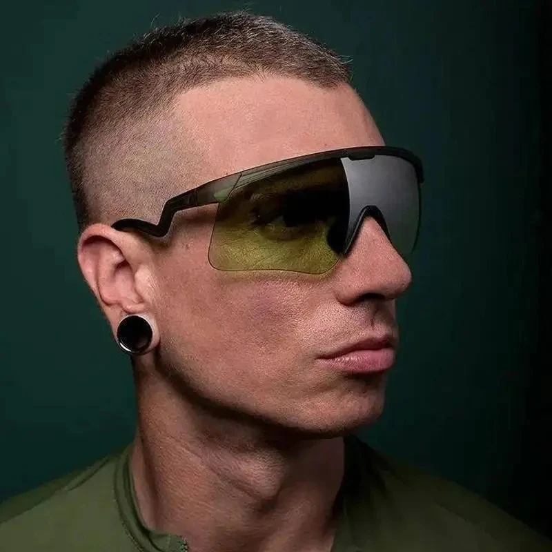 

2025 Italian Optics Cycling Glasses Color-changing Outdoor Sports Men's and Women's Tour De France Cycling Sunglasses