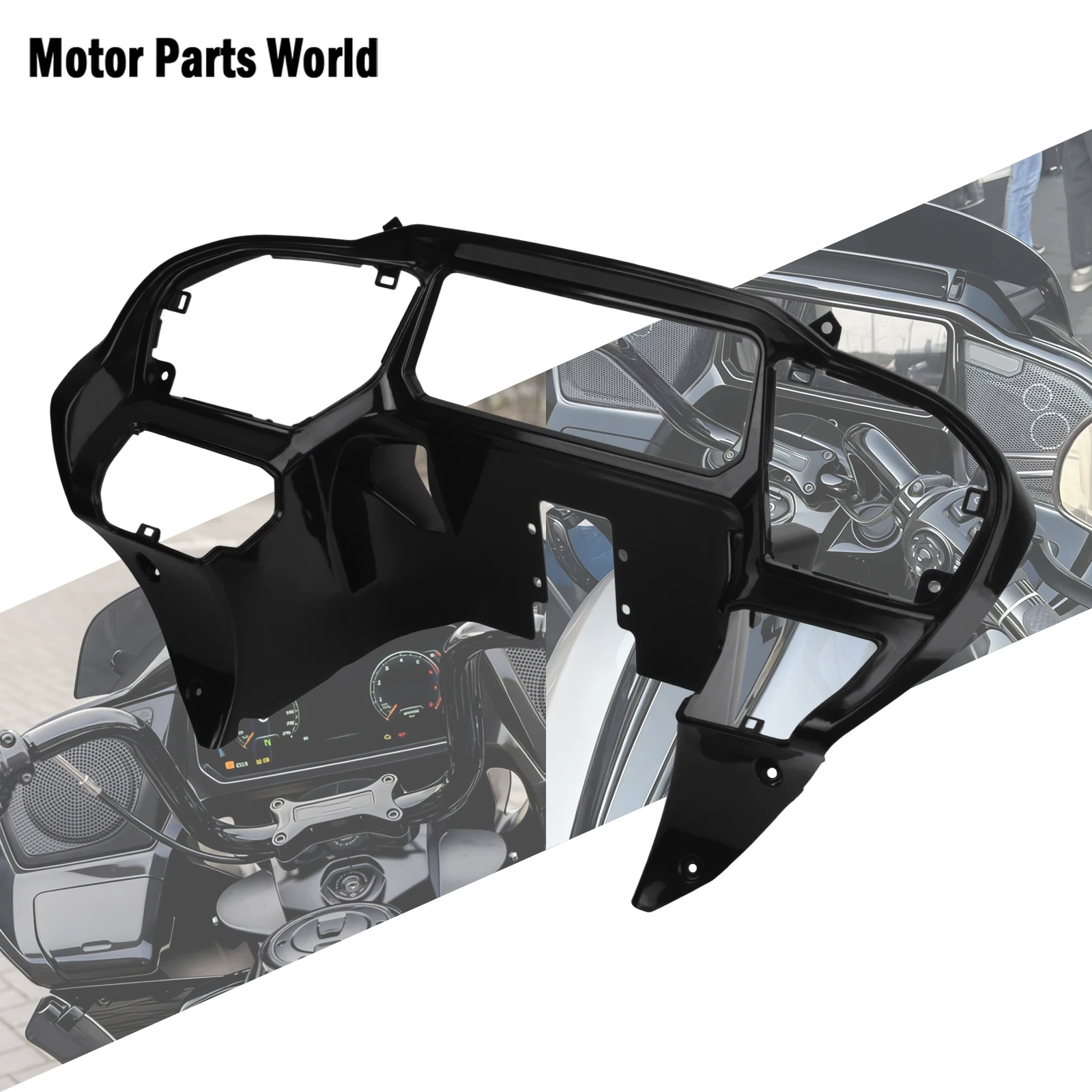 

Motorcycle Front Headlight Inner Fairing Cover Bracket Kit For Harley Touring Road Glide FLTRX FLTRXSTSE 24-2025 FLTRXSE 23-2025