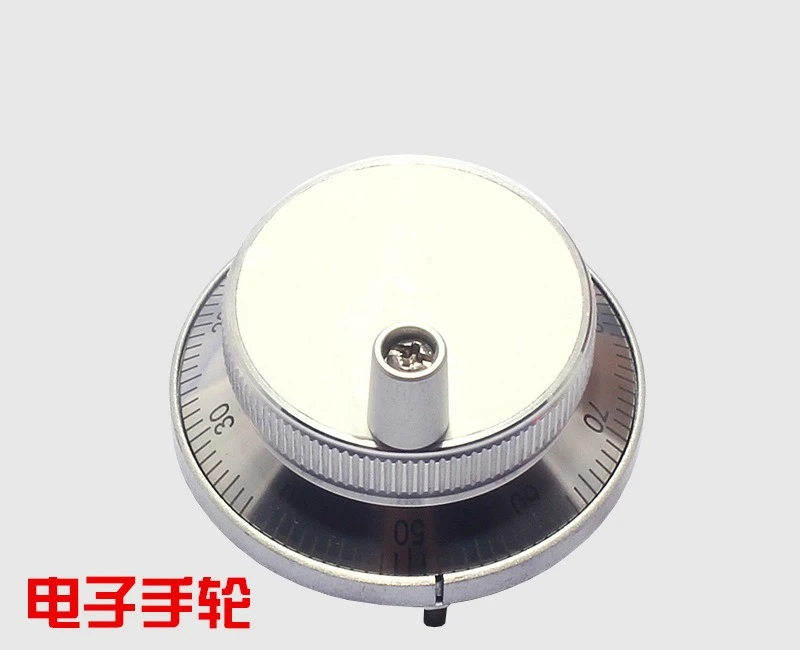 CNC Electronic Handwheel MPG Manual Pulse Generator Hand Pulse Handwheel for Lathe PLC Numerical Control System Machine Tool