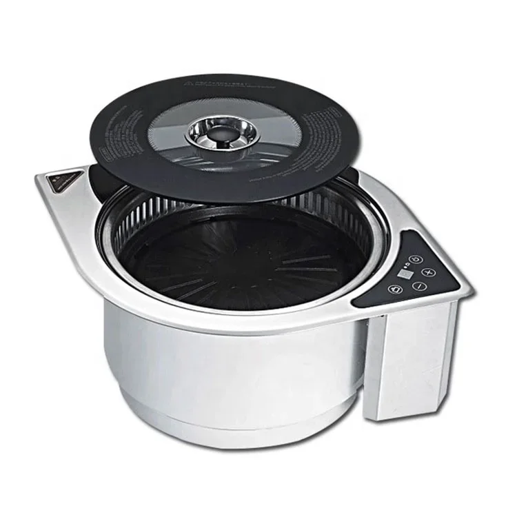 

Indoor Commercial Embedded Barbecue Oven Infrared Smokeless Electric Pottery Barbecue Oven Electric Bbq Grill
