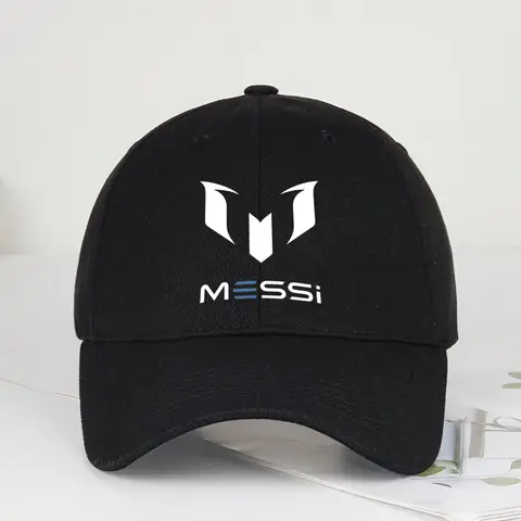 MESSI Printed Soft-Peak Baseball Cap – Unisex, Breathable and Adjustable – Perfect for Soccer Fans, Sports, and Fishing