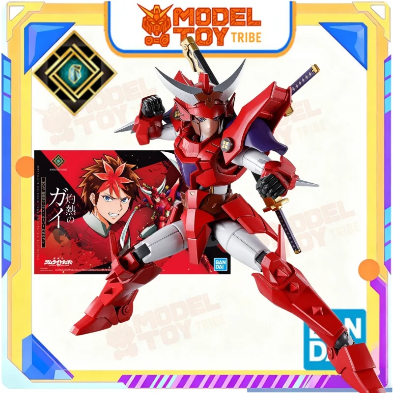 

In-Stock Japan Bandai Original Anime 30MF Yoroi Shinden Samurai Troopers[Ronin Warriors] Gai of the Hear Model Kit Model Toy