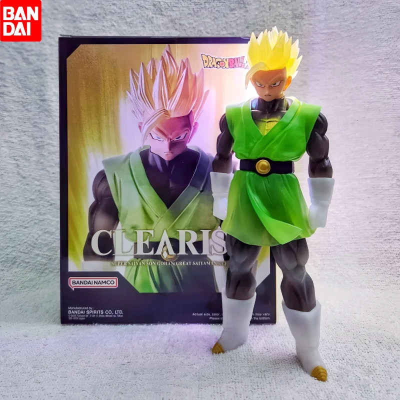 Bandai Original Banpresto Anime Dragon Ball Z Clearise Super Saiyan Son Gohan Figure Action Model Collectible Gifts Toys