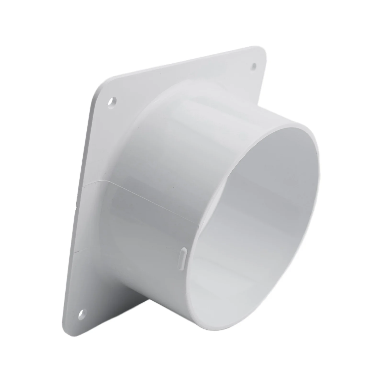 Air Vent Duct Connector Flange Straight Ventilation Pipe Plastic Ducting Tools Home Improvement Ventilation System Components