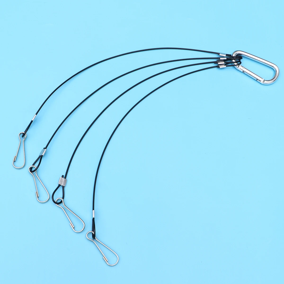

4 Pcs Plants Hydroponics Hanging Kit Grow Lights Hooks Wire Heavy Duty