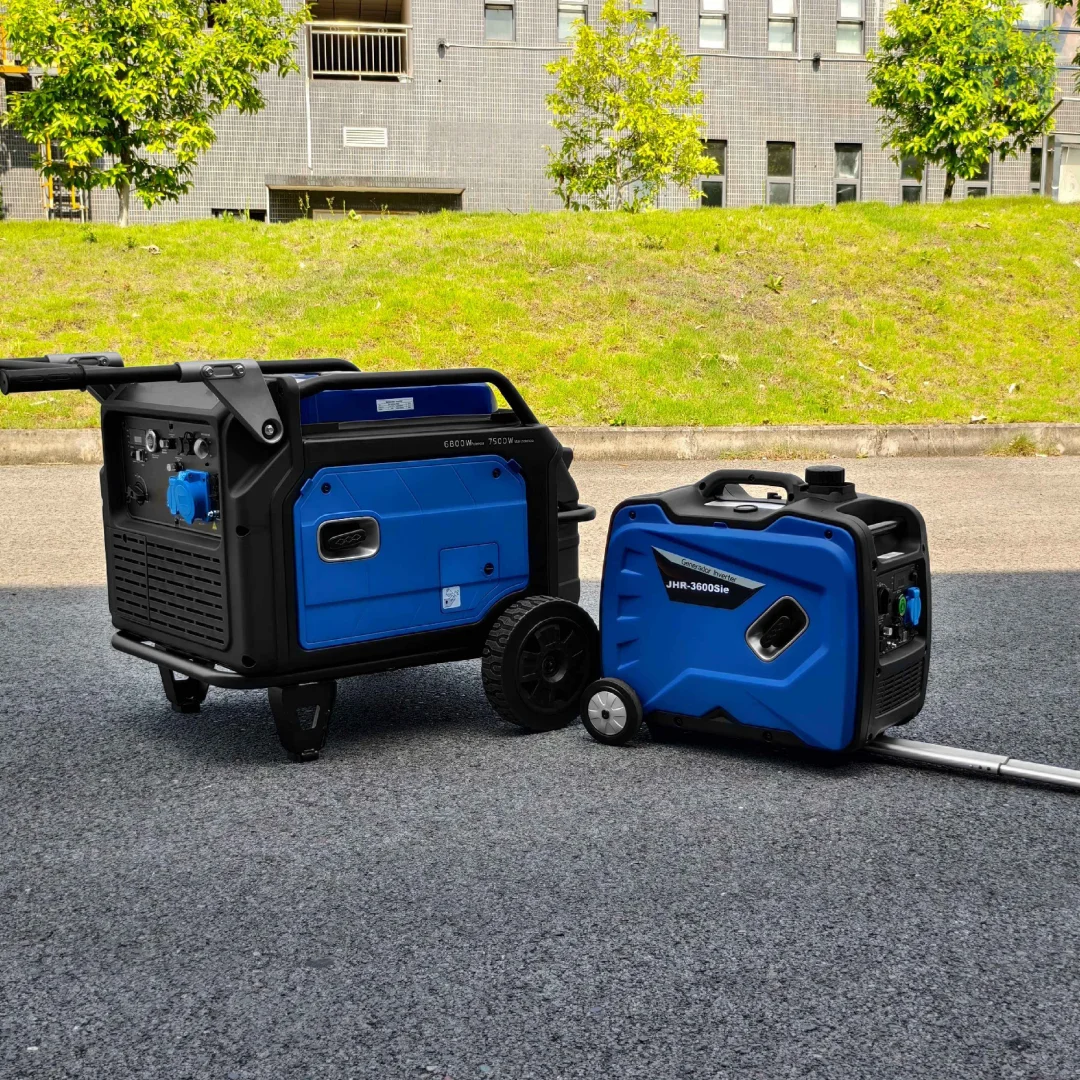 3000W 5000W Digital Silent Inverter Petrol Generator Portable 3Kw 7.5Kw Quiet Power Station for Home RV Outdoor Use Only