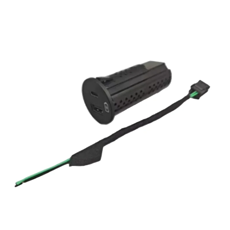 

Authentic For Ford Mondeo Edge Taurus KUGA Focus Type C USB Cigarette Fast Charging Port Without Backlight Easy To Use