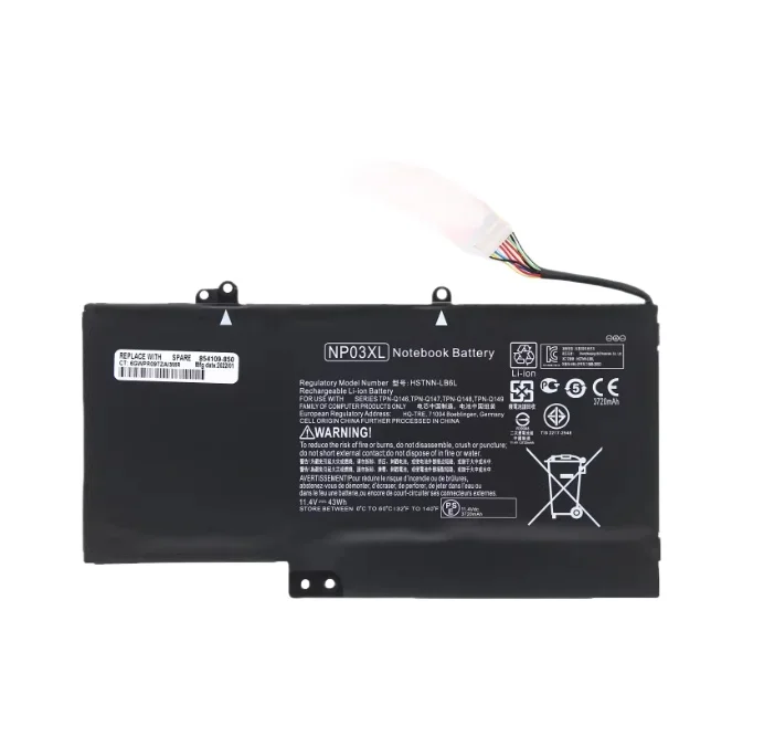 

Np03xl for hp hstnn-lb6l tpn-q146/147/148 laptop battery