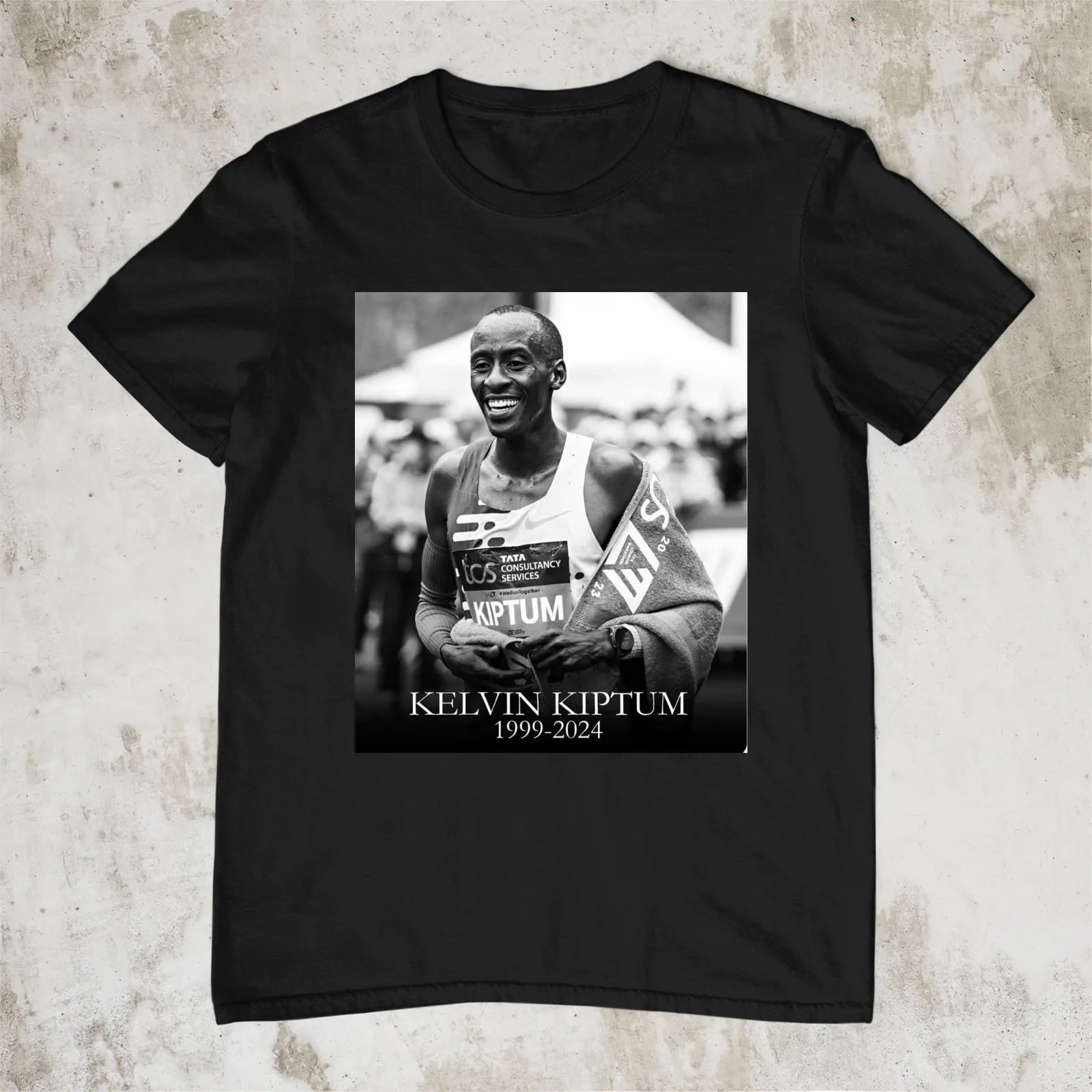 Kelvin Kiptum T Shirt Black All Size S M L 234XL NL2761