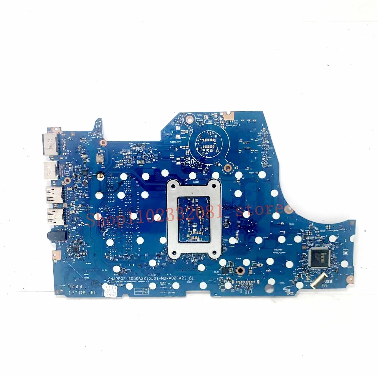 M12541-001 M12541-501 M12541-601 For HP 17-BY Laptop Motherboard 6050A3216501-MB-A02(A2) W/SRK02 I7-1165G7 CPU 100% Tested Good