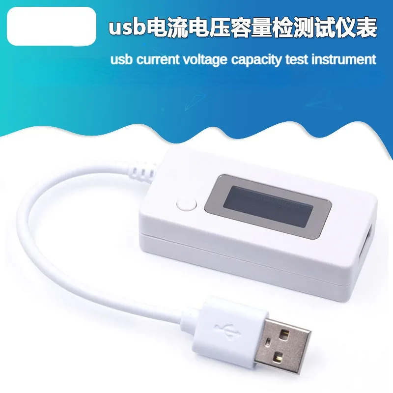 Czujnik LCD USB woltomierz amperomierz zasilanie mobilne ładowarka miernik Tester pojemności napięcie prądu Monitor ładowania 3V-7V DC 3-7V