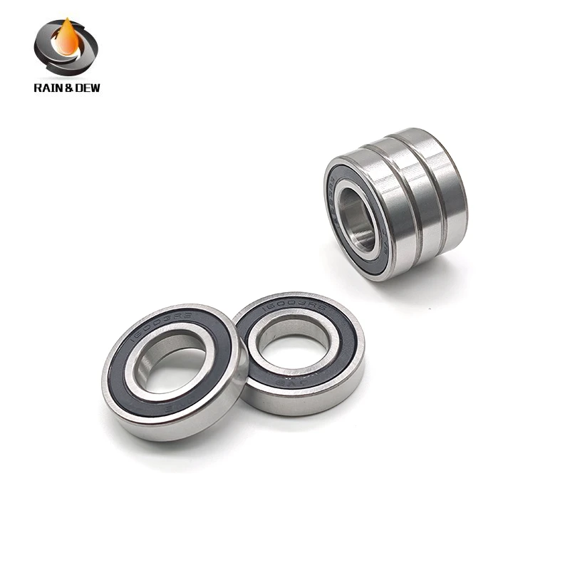2PCS 16003RS 17x35x8 MM Deep Groove Ball Bearing ABEC-7 16000 2RS 10x26x7 16001 2RS 12x28x7 16002 2RS 15x32x8 16004 2RS 20x42x8