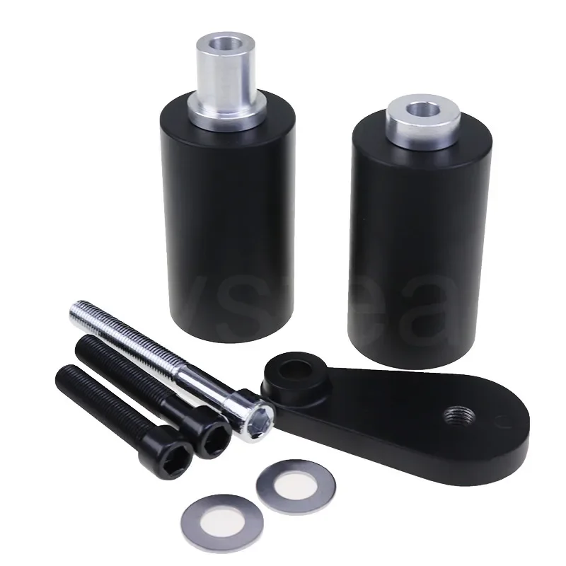 Motorcycle Black Frame Sliders Crash Falling Protection Pad For YAMAHA 2003-2005 YZF-R6 YZF R6 / 2006-2008 YZF-R6S YZFR6S