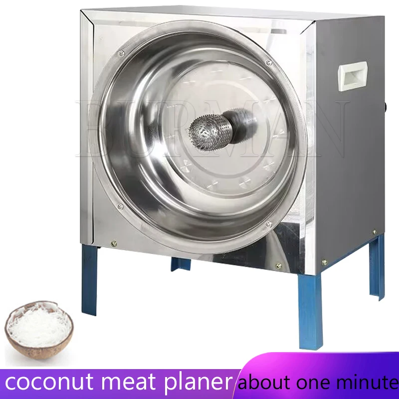 Stainless Steel Electric Coconut Processing Machine Automatic Grater Coconut Meat Grinder Grinding Grating Scraper Machine