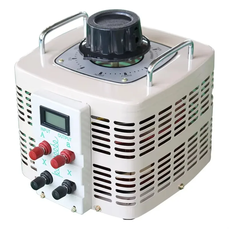 

Direct Sales Digital Display 5KVA Single Phase 220V Autotransformer Variable Power Transformer Variac with Coil Shape