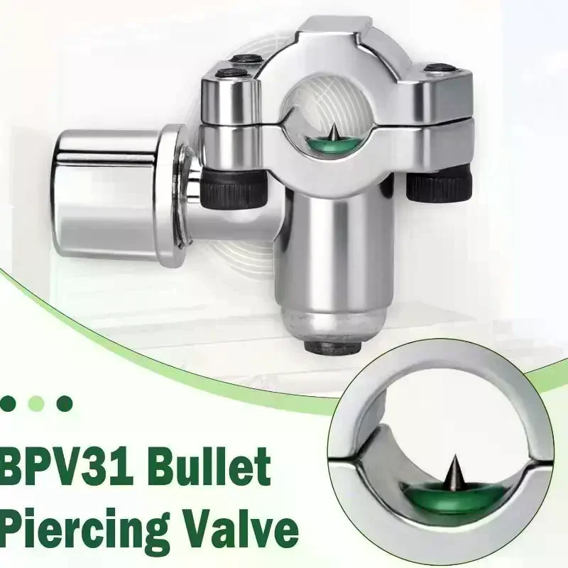 /PFU/Tap Valve BPV-31 Piercing Valve Refrigerator Puncture Valve For HVAC Air Conditioner Line Tap Faucet Valve Line