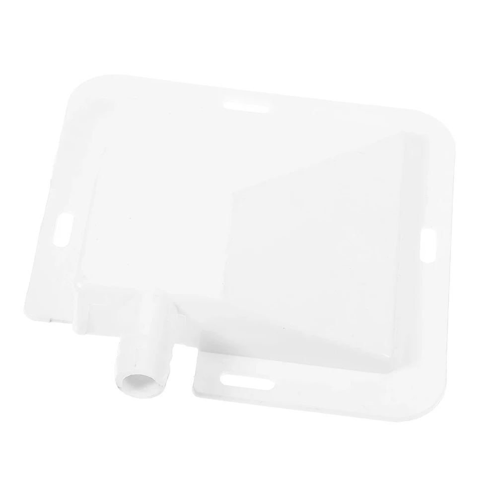 Air Conditioner White Drip Tray 119x119mm Plastic Condensate Collection Pan Compatible with Split and Window AC