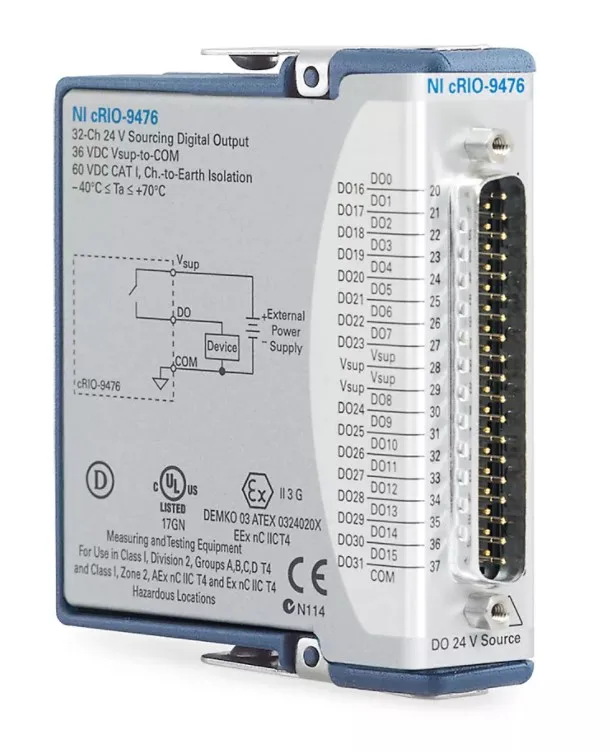 

NI 9476 Source Digital Output Module 32-channel 779140-01