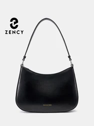 Zency New 2024 borsa a mano da donna di design in stile francese borsa a tracolla in pelle di moda Sac Girls incontri Bag