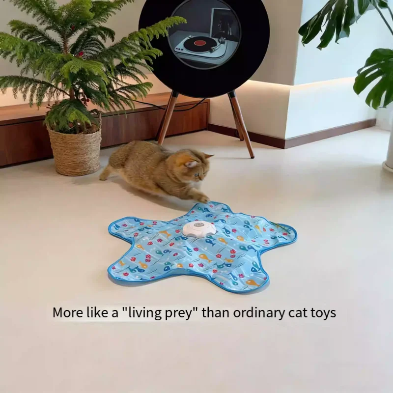 

360 ° Вращающаяся кошачья палочка, игрушка для кошек, охотничье одеяло, самопроделение и снятие скуки, артефакт, энергосбережение, электрическое