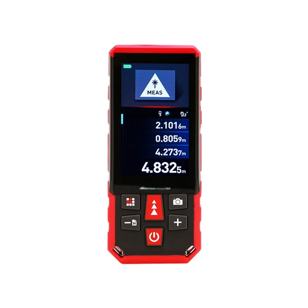 

Ручной дальномер LM300C с Bluetooth - высокоточная электронная рулетка для измерений на открытом воздухе до 300 м