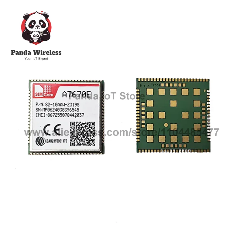 1PCS SIMCOM A7670E European version SIMCOM Module A7670E-LASE without GNSS+BT A7670E-FASE with GNSS+BT LTE CCAT1 4G 2G Voice