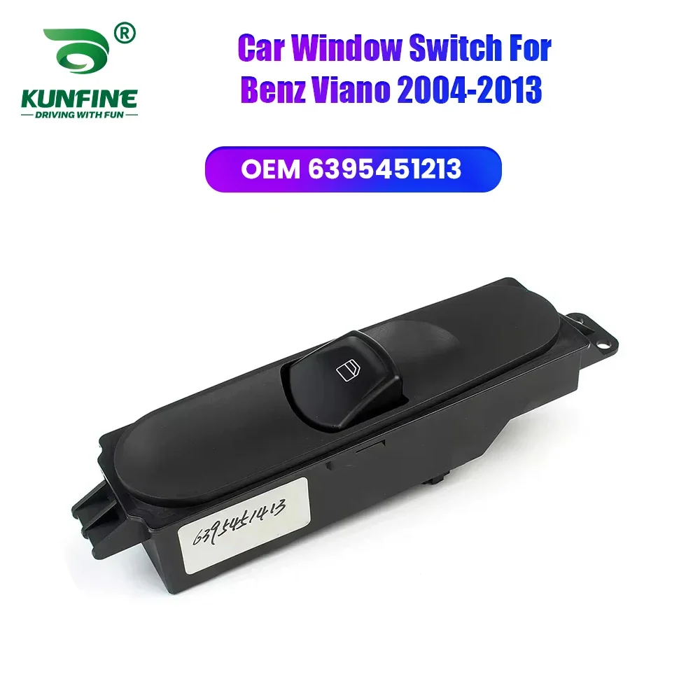 

Car Window Switch Button Front Left Power Master Control For Benz Viano Vito 2004-2013 Part NO. 6395451213