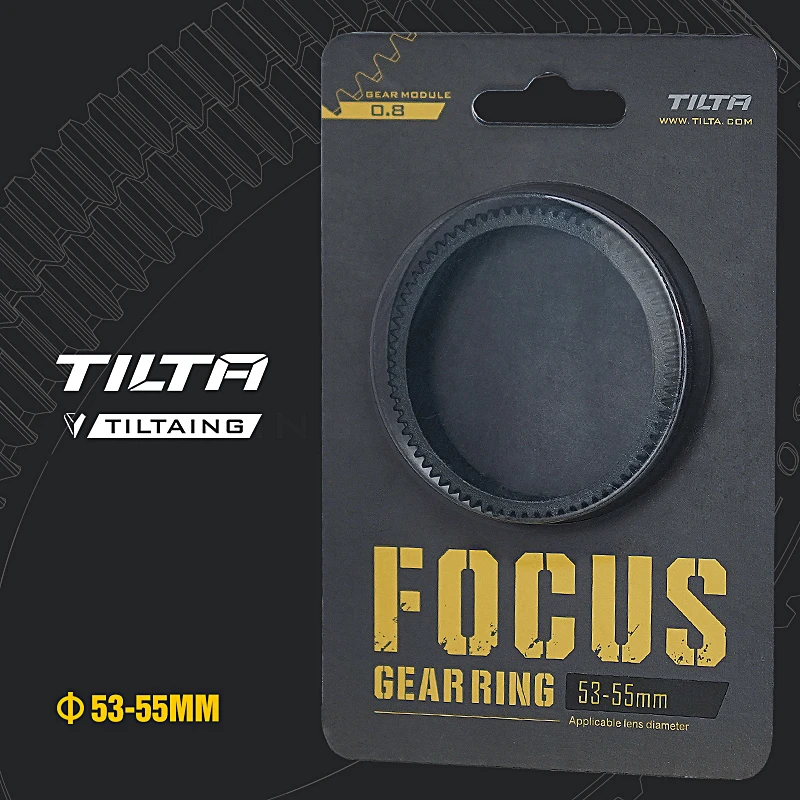 TILTA Naadloze Focus Gear Ring 360 Rotatie Follow Focus Ring 46.5-90 Voor SLR DSLR Camera Accessoires Tiltaing TA-FGR PRT