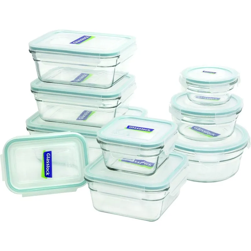 18-Piece and 4-Piece Assorted Oven Safe Container Sets