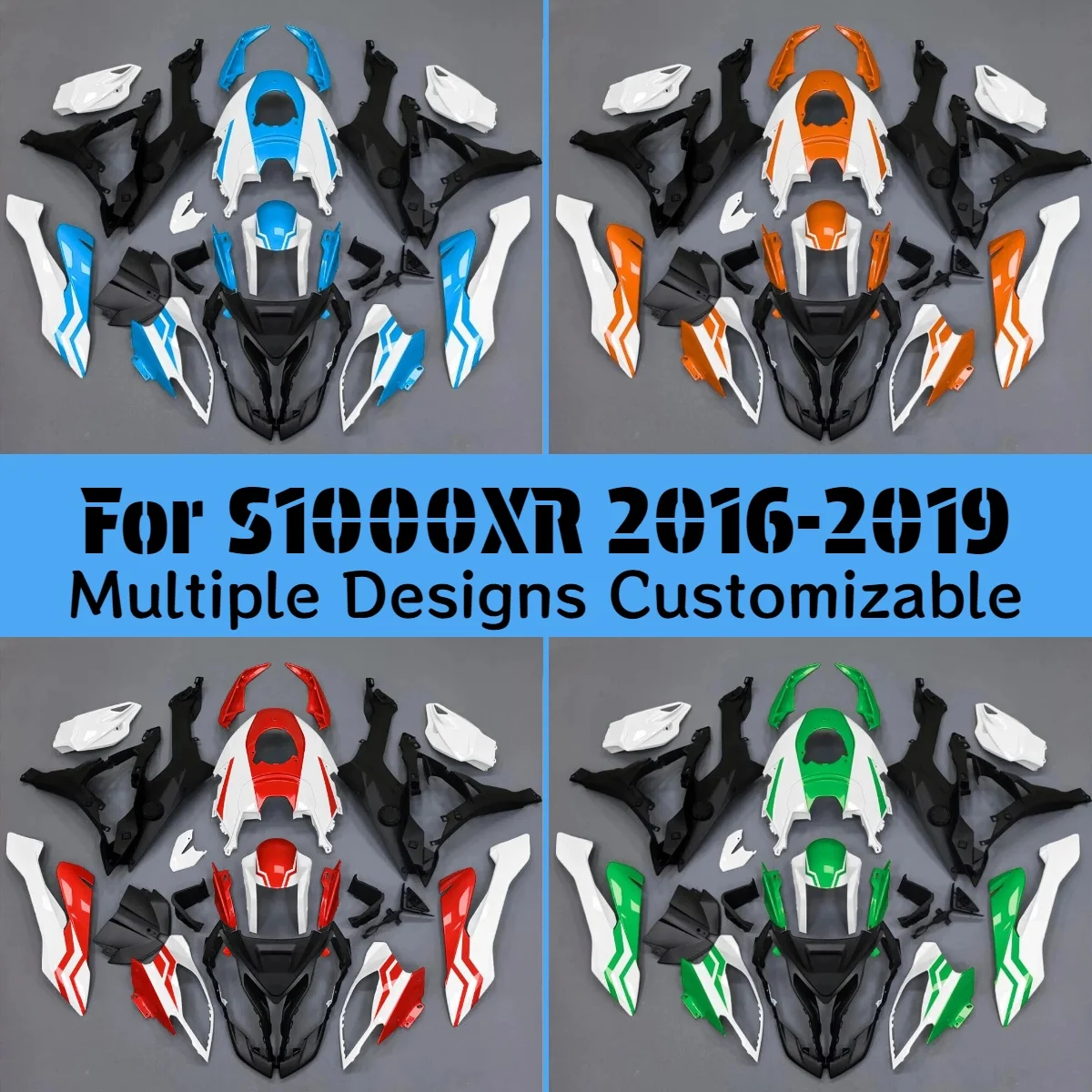 

Fairing Set for BMW S1000XR 2015-2019 Motorcycle Spare Parts Fairings Injection Bodywork S 1000XR 15-19