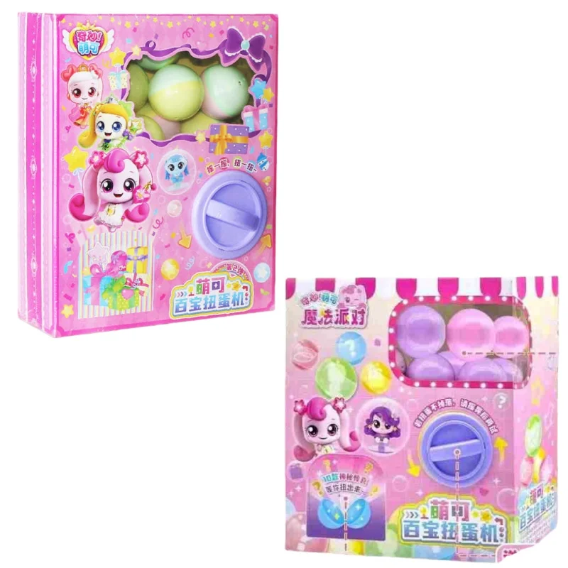 

Hot Catch Teenieping Anime Figures Cute Twist Egg Machine Twist Egg Blind Box Love Moko Lemei Kawaii Figures Gift For Kids Toys