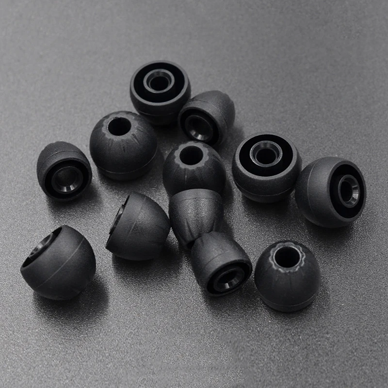 3Pairs In-Ear Earcaps For KZ Earphones Silicone Covers Cap Silicone Replacement Earplug Ear Plugs Earplug Ear Pads L M S Eartips