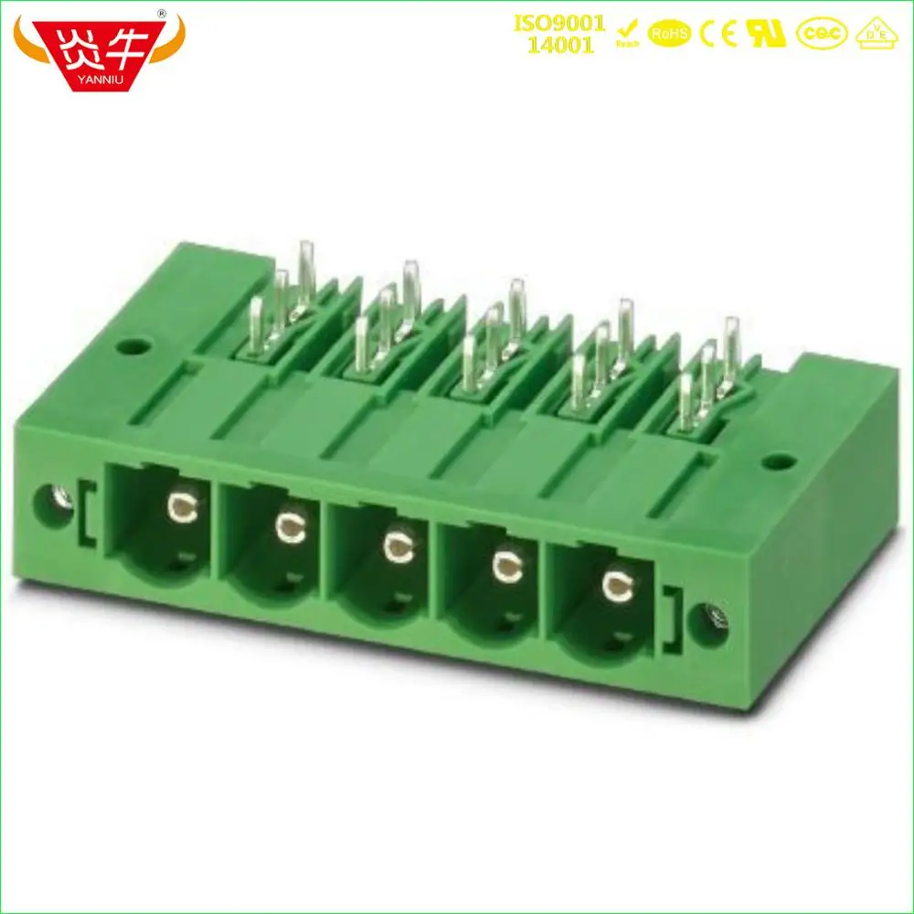 

10Pcs KF2EDGSRBM 10.16 2P ~ 12P PCB CONNECTOR PLUG-IN TERMINAL BlOCK 10.16mm 2PIN ~ 12PIN PC 6 16 G1FU PHOENIX CONTACT DEGSON