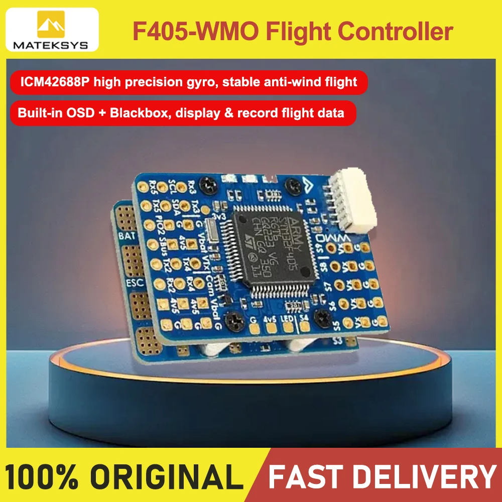 Drone Rc Accessories - MATEK F405-WMO FC STM32F405 ICM42688P Wbudowane