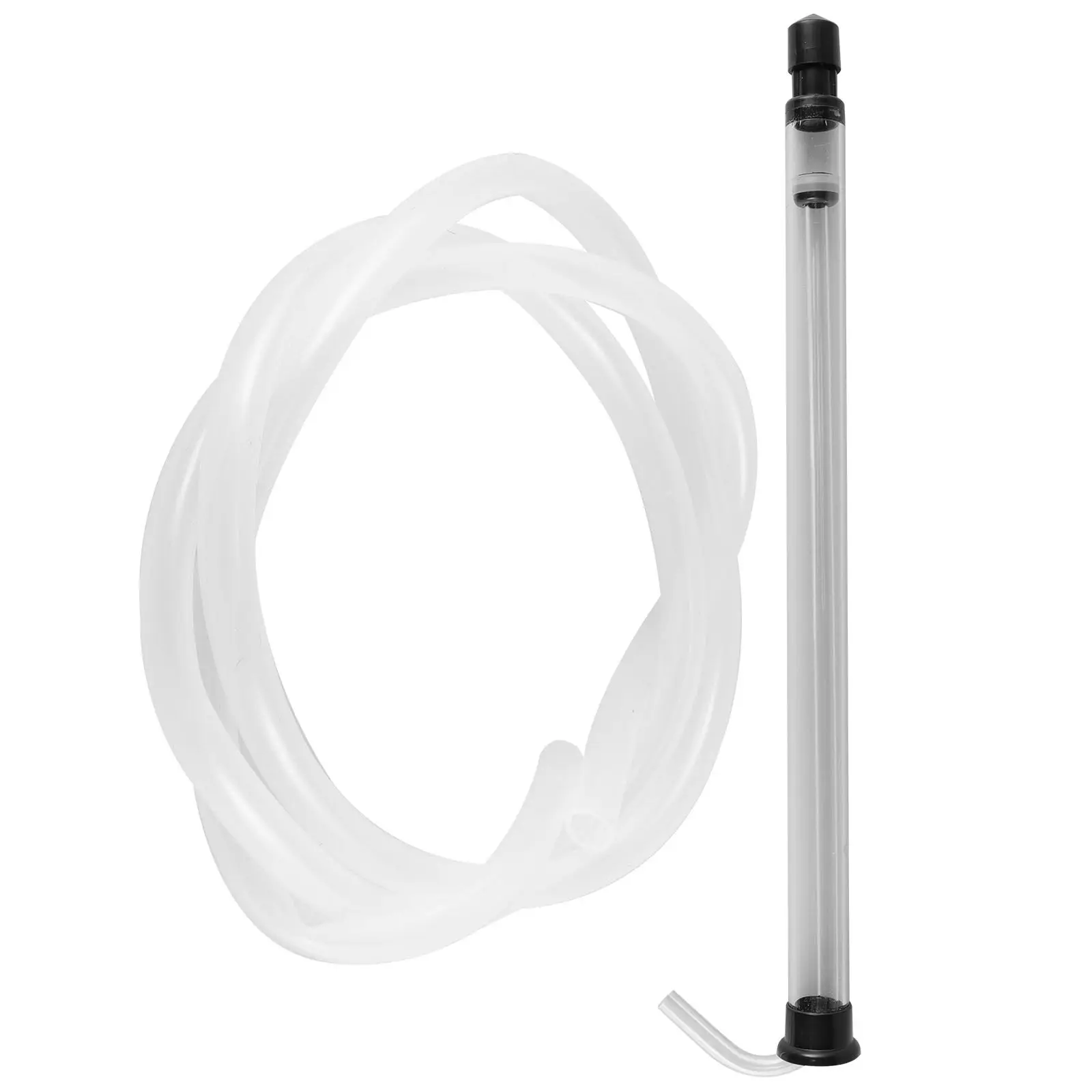 1Set Wine Siphon Hose Professional Manual Liquid Transfer Tool for Homebrewing Wine Beer Mead Bottling Fast Flow Siphon Tubing