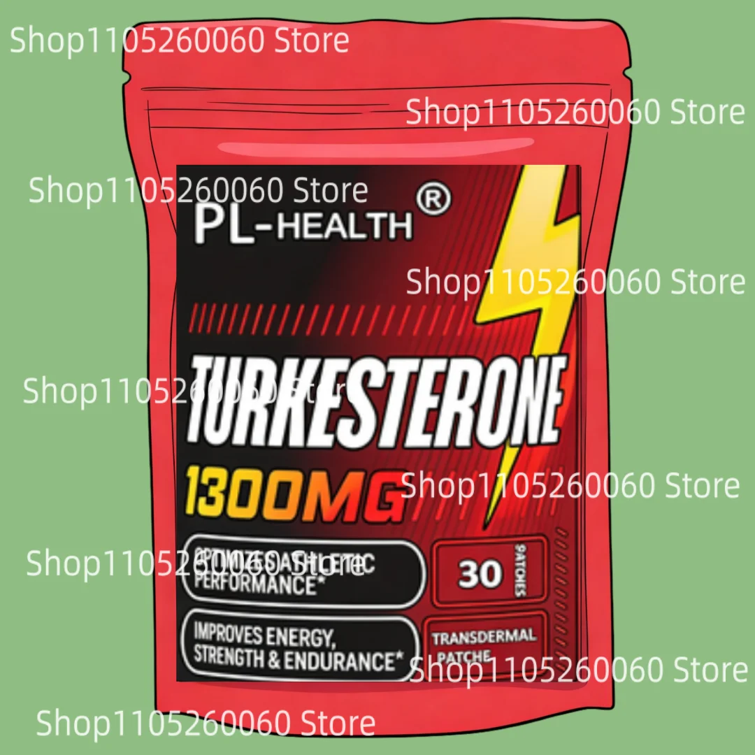 Turkesterone Transdermal Patches Ultra High Strength For Athletic Performance & Muscle Mass One Month Supply 30 Patches