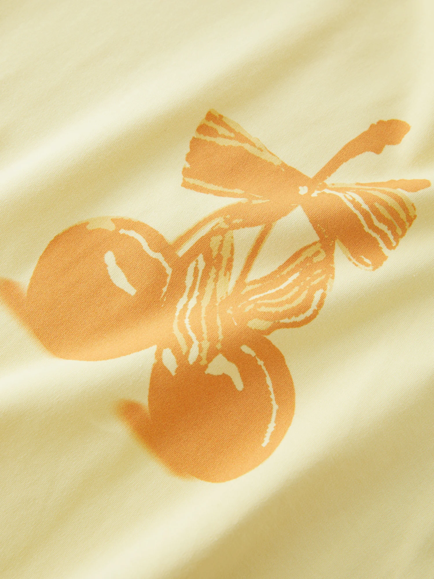 DUSHU Camiseta Lyocell refrescante y antibacteriana de talla grande con diseño que mejora los hombros Top adelgazante y estampado para 25DS82301