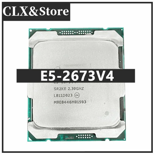 E5 2673V4 Xeon CPU SR2KE 20-cores 2.30GHZ 50MB 14nm 135W LGA2011-3 E5 2673 V4 E5-2673V4