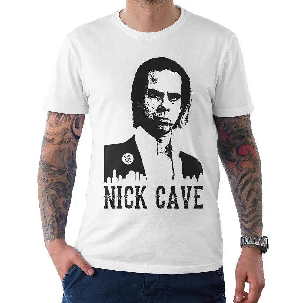 Nick Cave and the Bad Seeds T Shirt  Sizes 100 Cotton blc 292