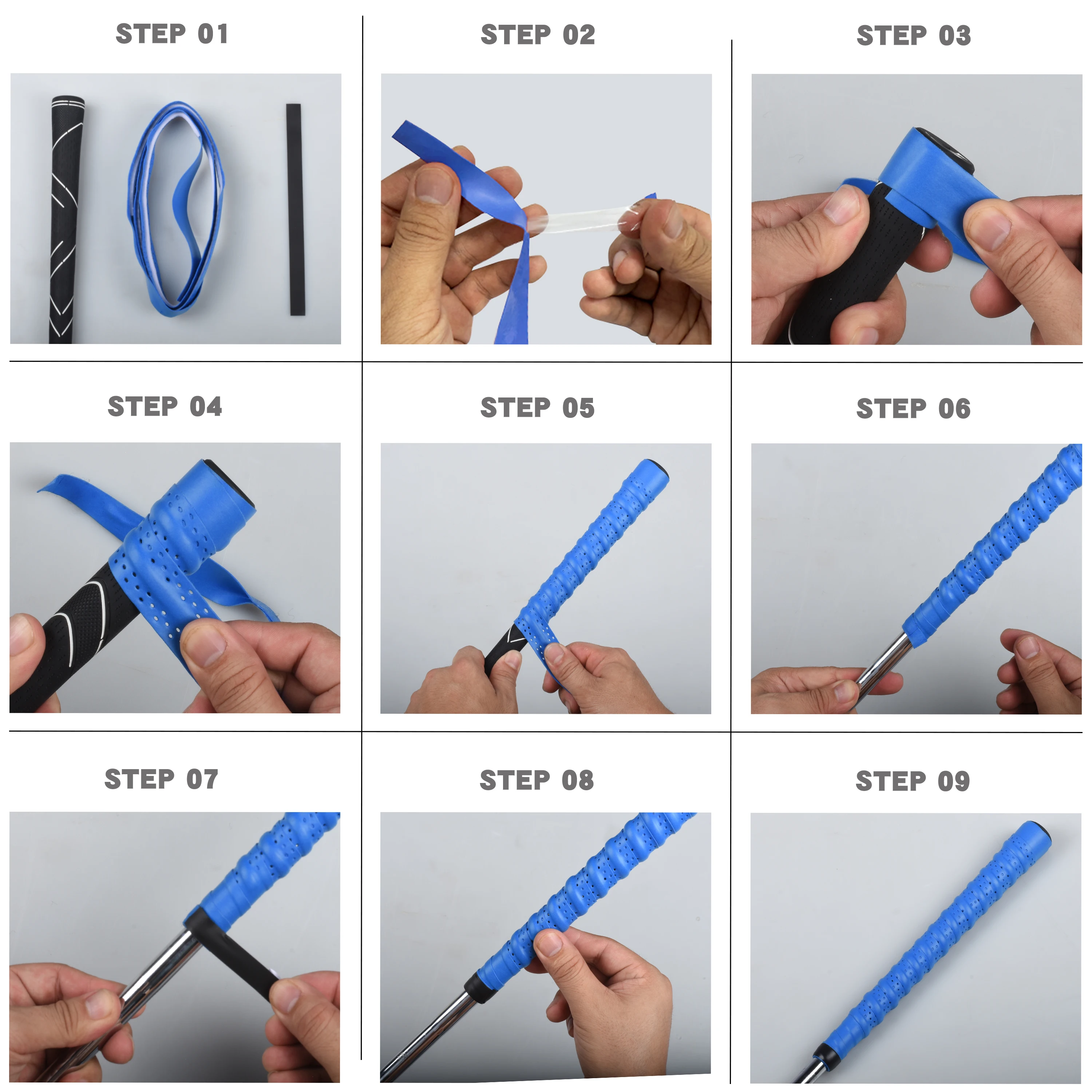 Лента для захвата гольфа Стабильность качелей Влагопоглощающая удобная противоскользящая лента для захвата