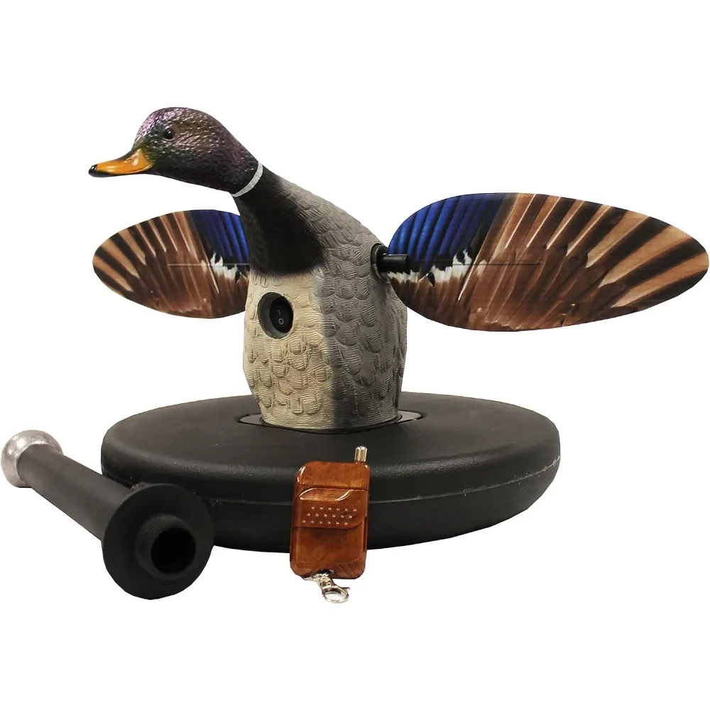 

Elite Series Floater Spinning Wing Duck Decoy for Duck Hunting,Cutting-Edge Decoy Technology， Bluebill