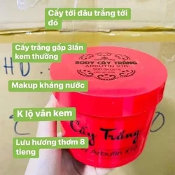 Kem Body Cấy Trắng Arbutin x10 500g Kháng Nước 100% kem ủ siêu trắng, siêu thơm, bright white lightening, brightening cleansing