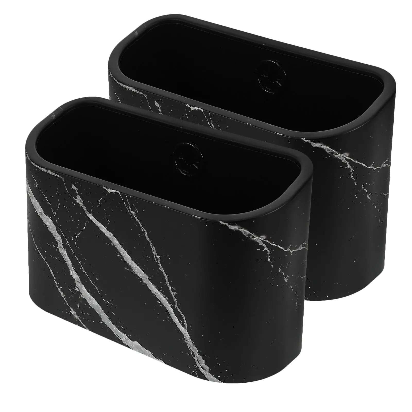 

Набор из 2 мини-урна для мусора: настольная корзина для отходов, пластиковая урна для бумаг, для рабочего стола