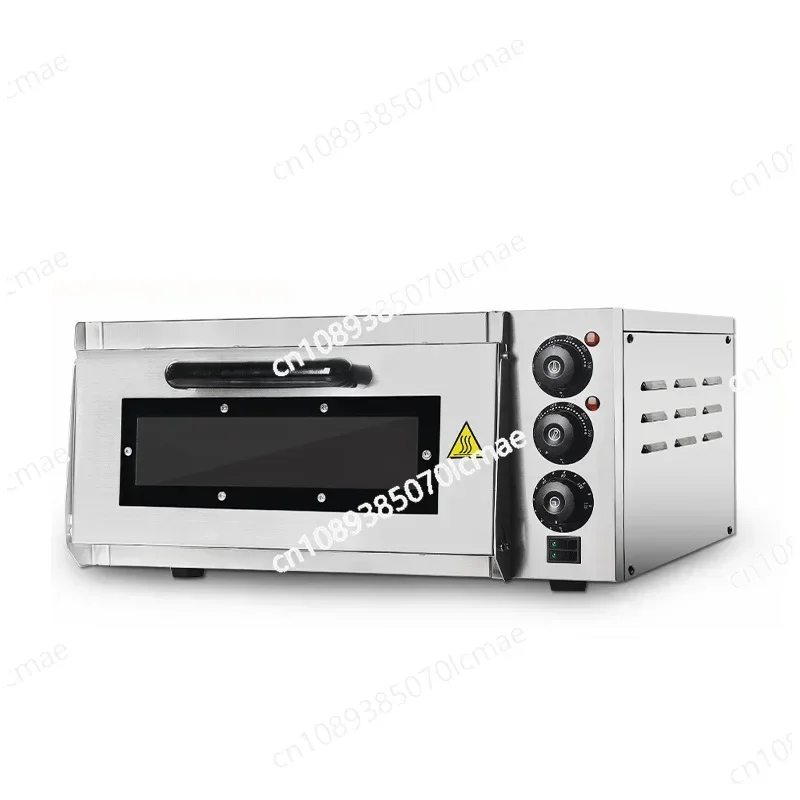 220V 2KW 20L High-capacity Commercial Pizza Oven Multifunctional Single Layer Chicken Wing Egg Tart Pizza Oven Stainless Steel