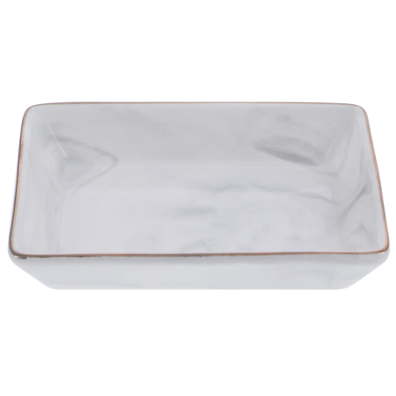 

Ecofriendly Ceramic Storage Tray Marbling Design Exquisite Jewelry Organizer Watches Rings Necklaces Display Dish