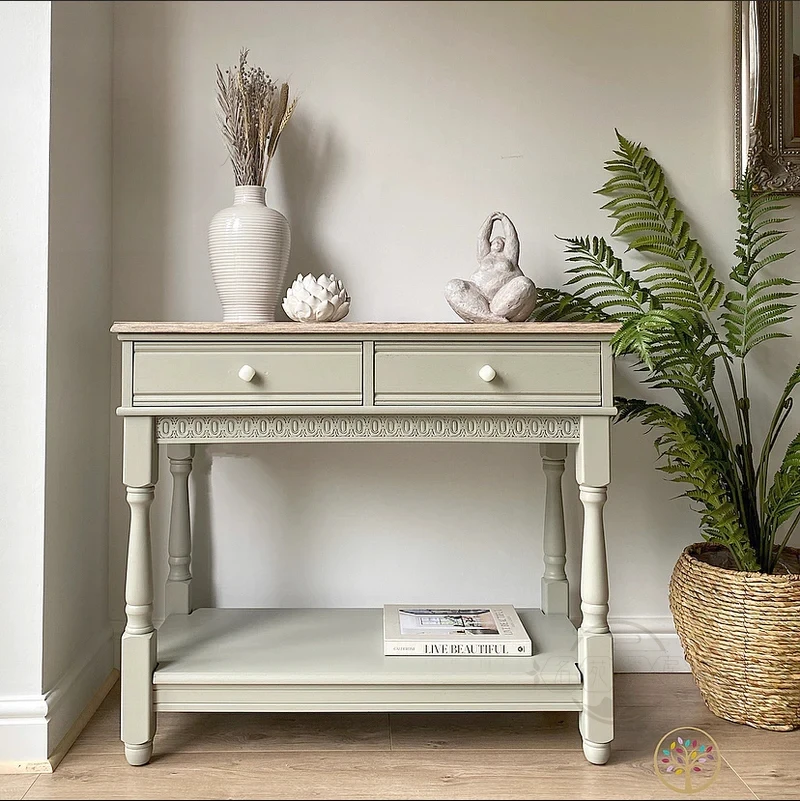 

Entrance cabinet old carved entrance platform oak living room