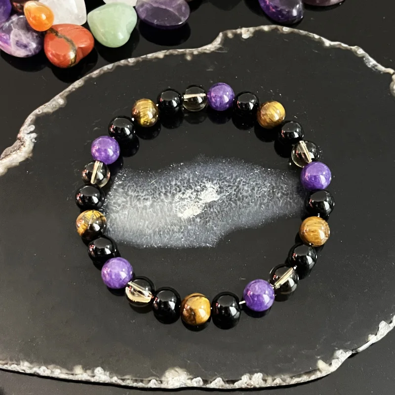 photographer bracelet bracelet Natural Stone Symbolic Beaded Bracelet Women Men Anxiety Relief Protection Money Spiritual Inner