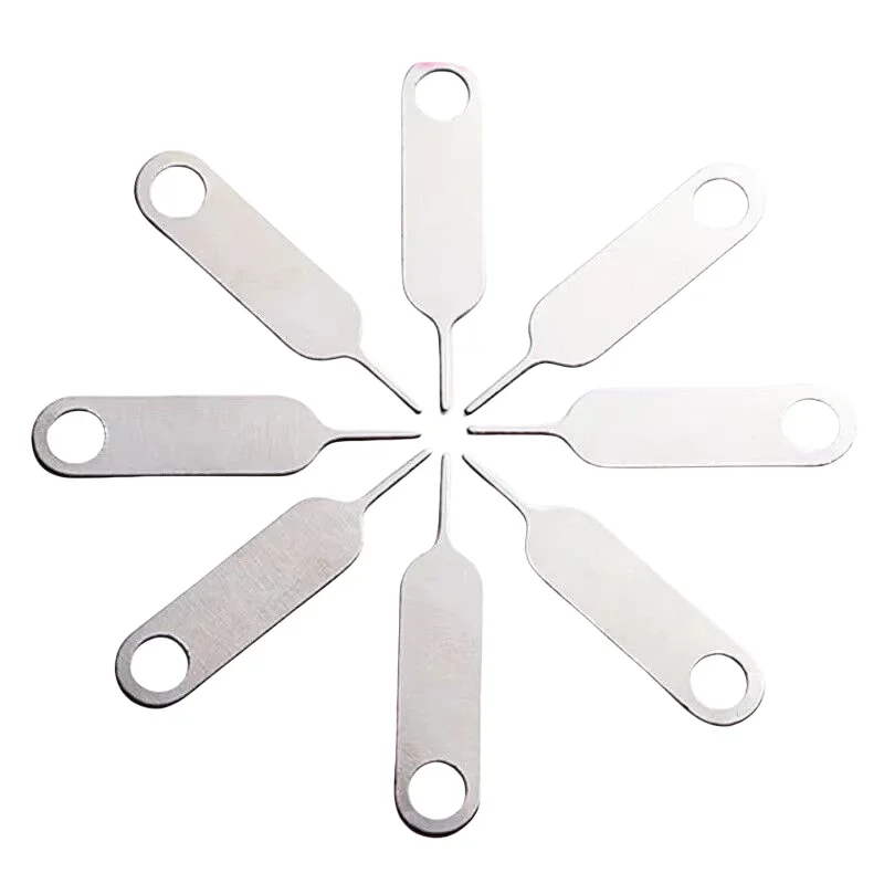 Wholesale Factory Price Mobile Phone Accessory Sim Card Tray Ejector Remove Pin Key Eject Needle Opener for iphone samsung