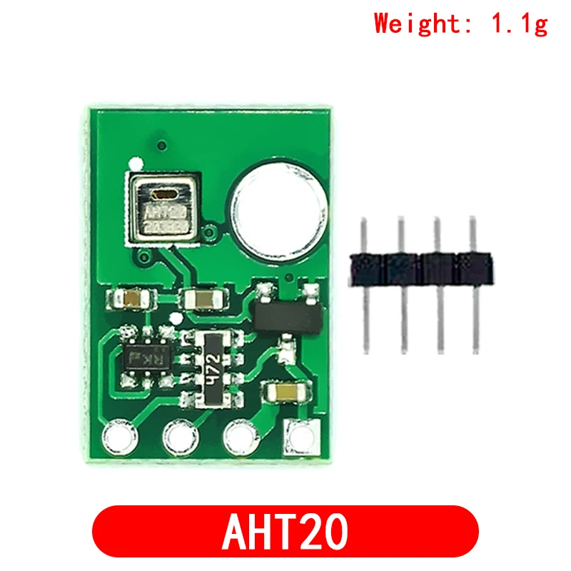 AHT10 AHT20 AHT21B AHT25 High Precision Digital Temperature and Humidity Sensor Measurement Module I2C Communication